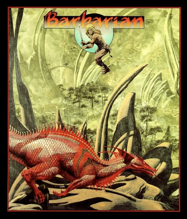 Barbarian box art