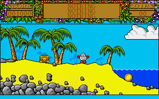 Backdrop artwork for Treasure Island Dizzy