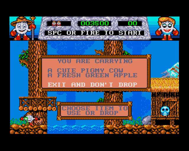 Backdrop artwork for Fantasy World Dizzy