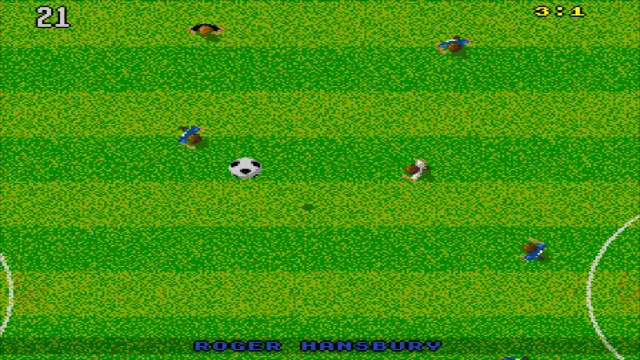 Backdrop artwork for Graham Taylors Soccer Challenge