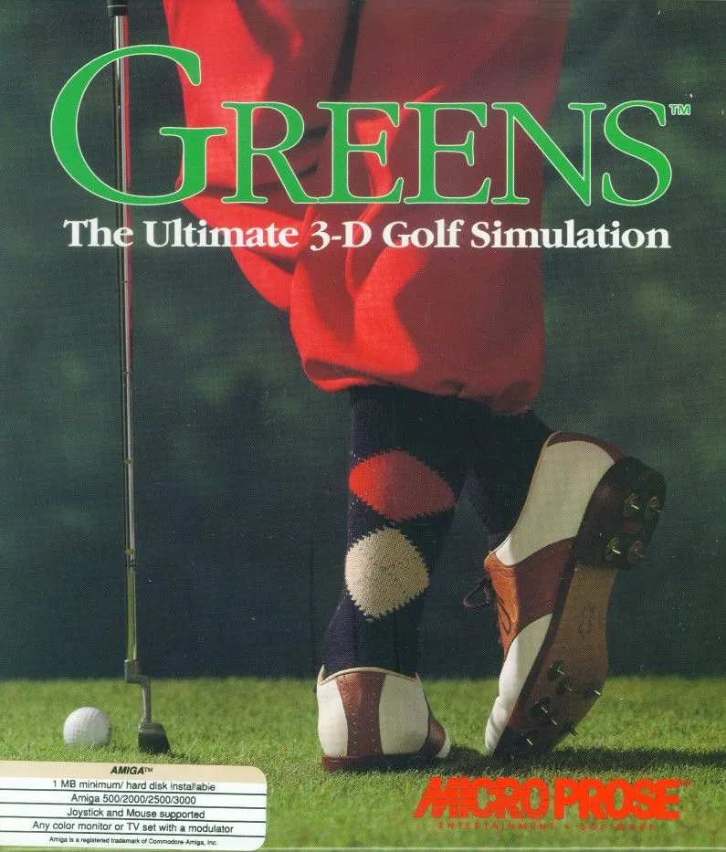 MicroProse Golf box art