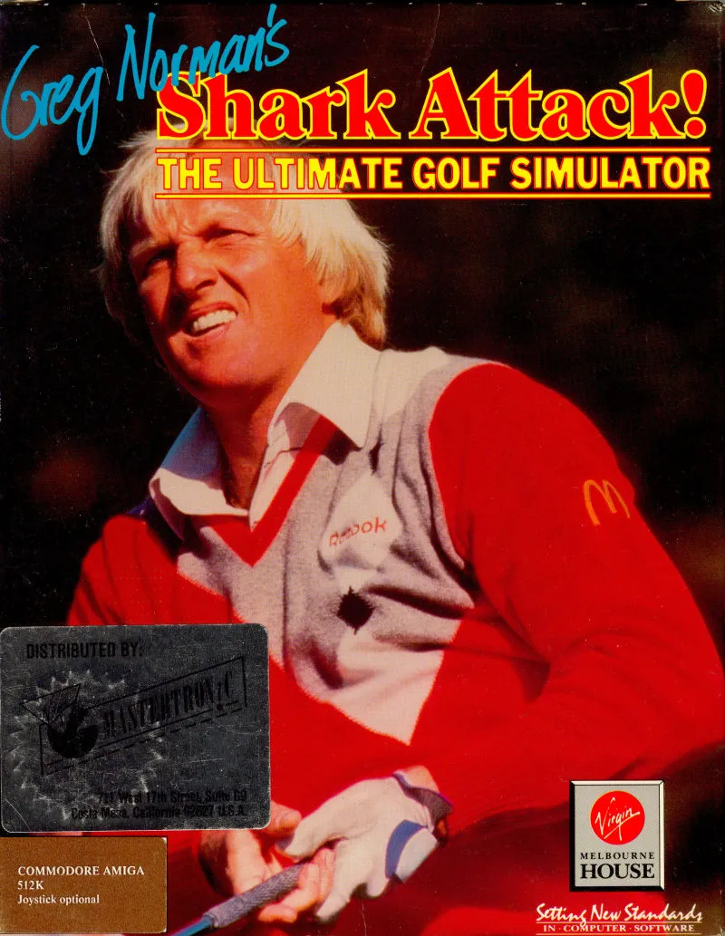 Greg Norman's Shark Attack! The Ultimate Golf Simulator box art