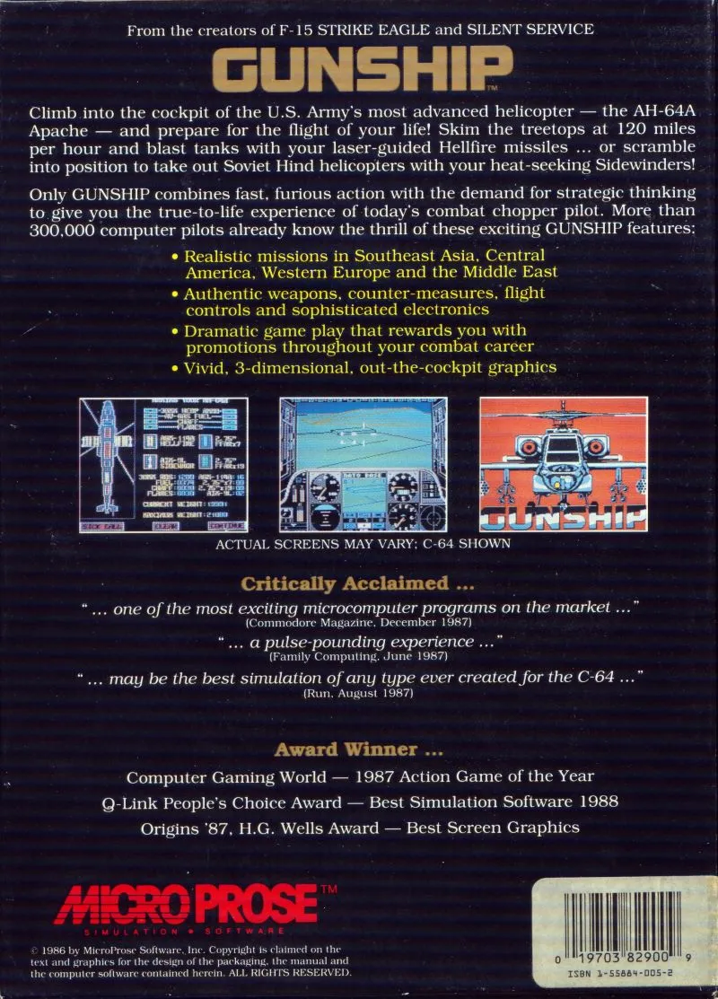 Gunship box back