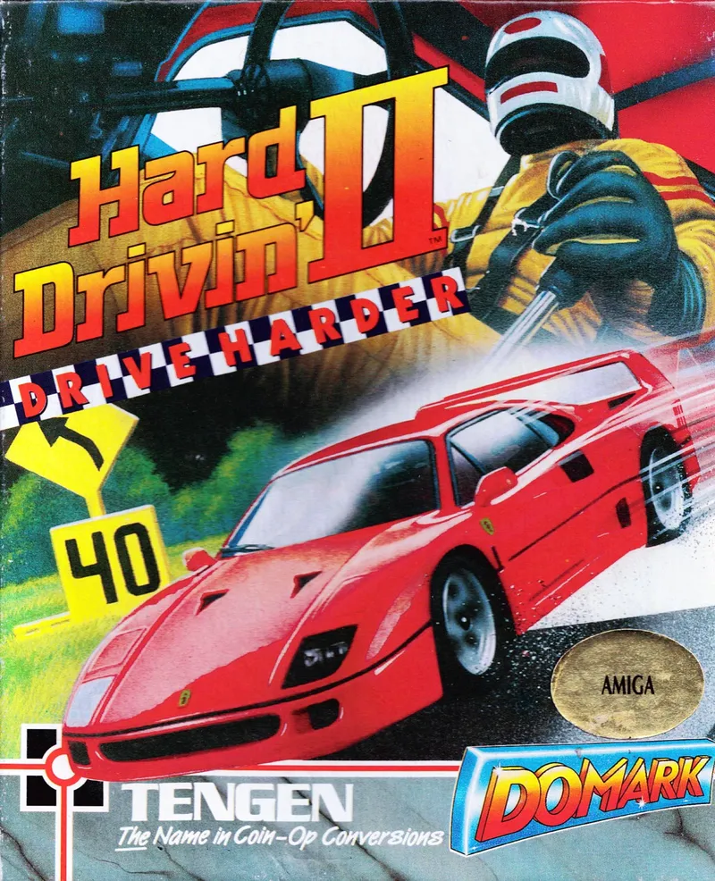Hard Drivin' II: Drive Harder box art