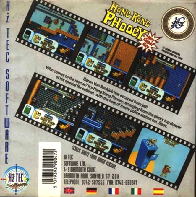 Hong Kong Phooey box back