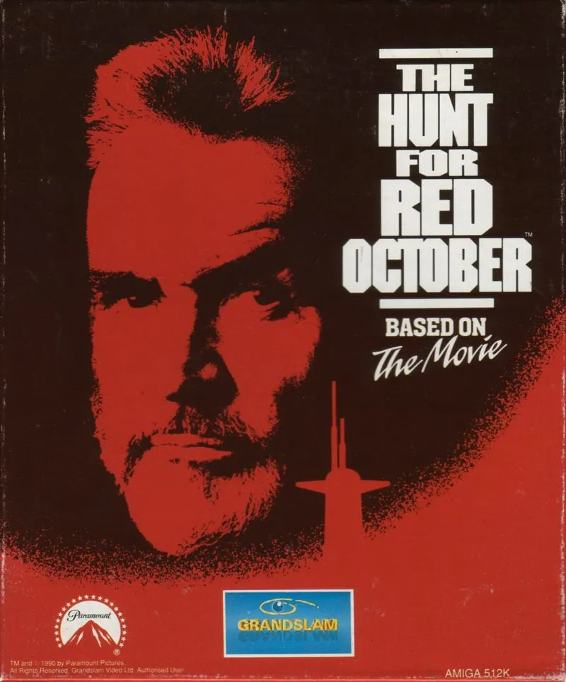 The Hunt for Red October: The Movie box art