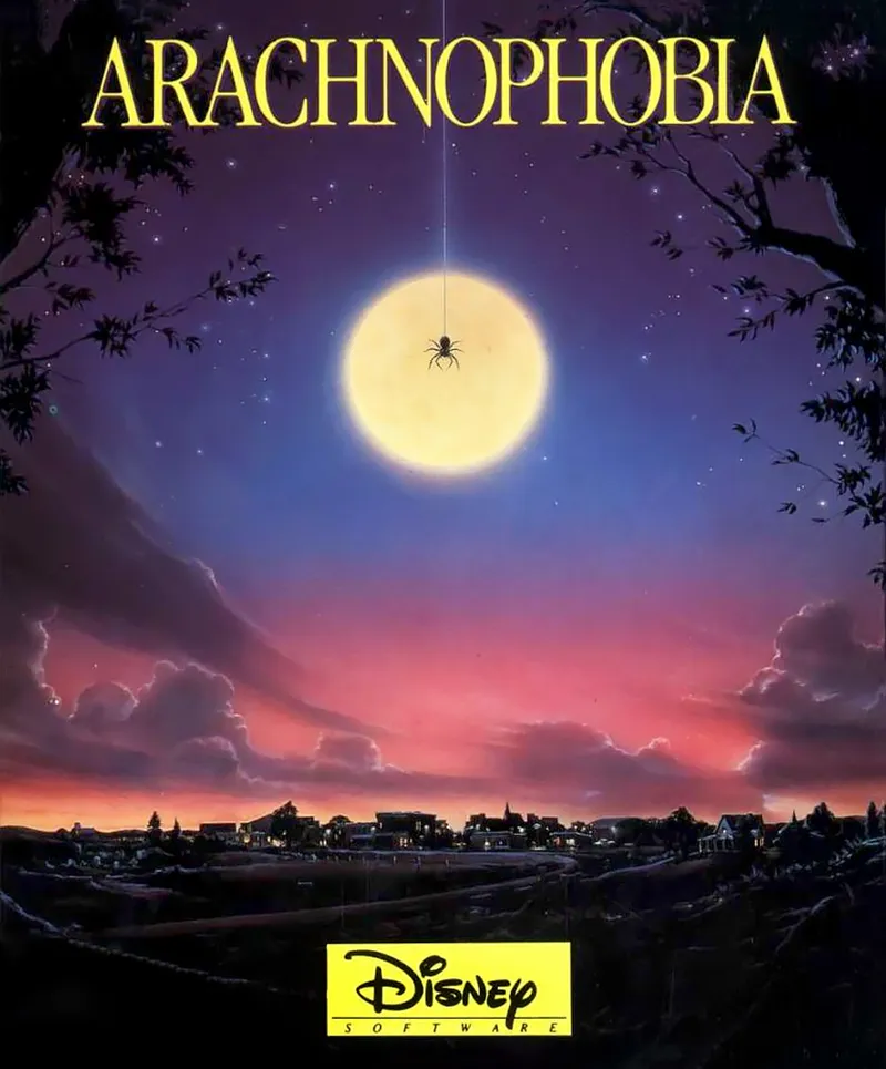 Arachnophobia box art