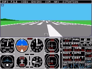 Flight Simulator II screenshot