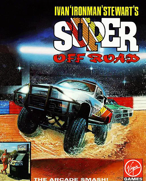 Ivan "Ironman" Stewart's Super Off Road box art