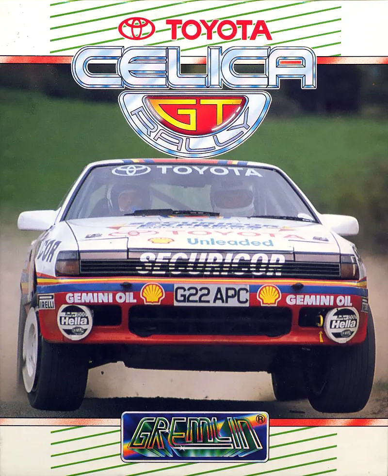 Toyota Celica GT Rally box art