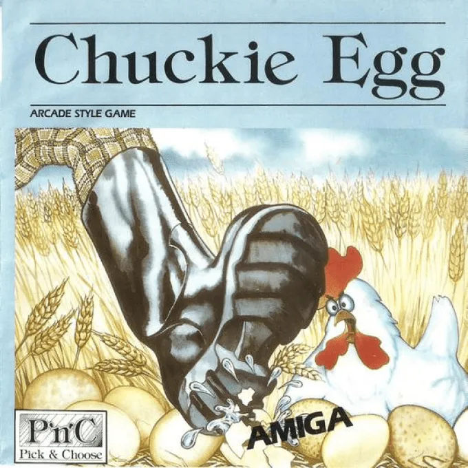 Chuckie Egg box art