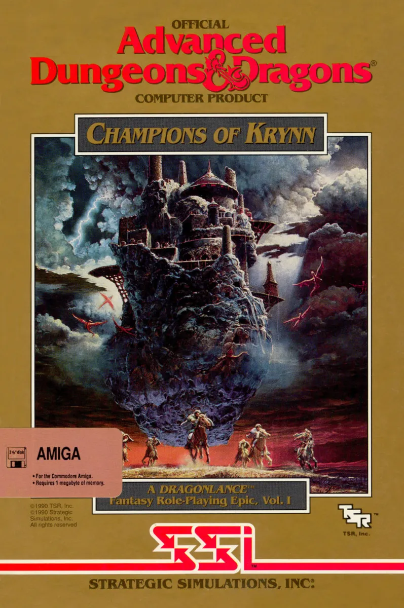 Champions of Krynn box art