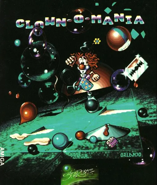 Clown-O-Mania cover art for Commodore Amiga