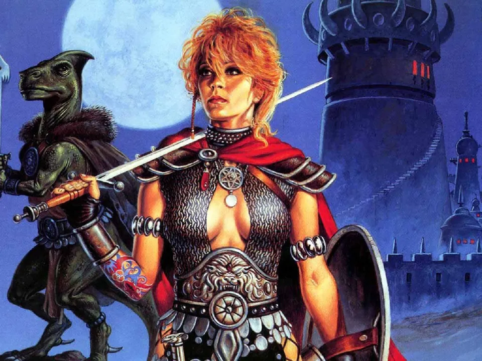 Backdrop artwork for Advanced Dungeons & Dragons: Curse of the Azure Bonds