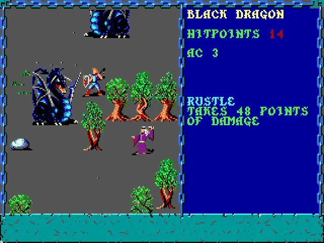 Advanced Dungeons & Dragons: Curse of the Azure Bonds screenshot