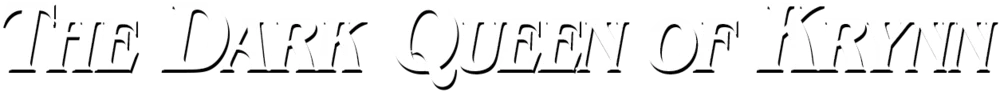 The Dark Queen of Krynn logo