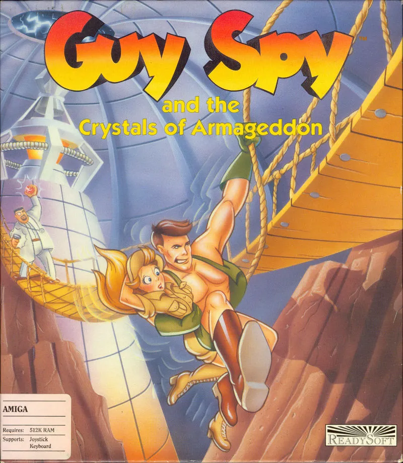 Guy Spy and the Crystals of Armageddon box art
