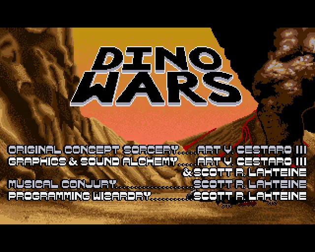 Dino Wars screenshot