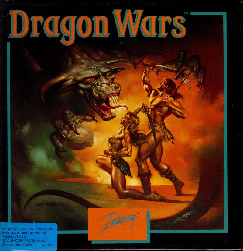 Dragon Wars box art