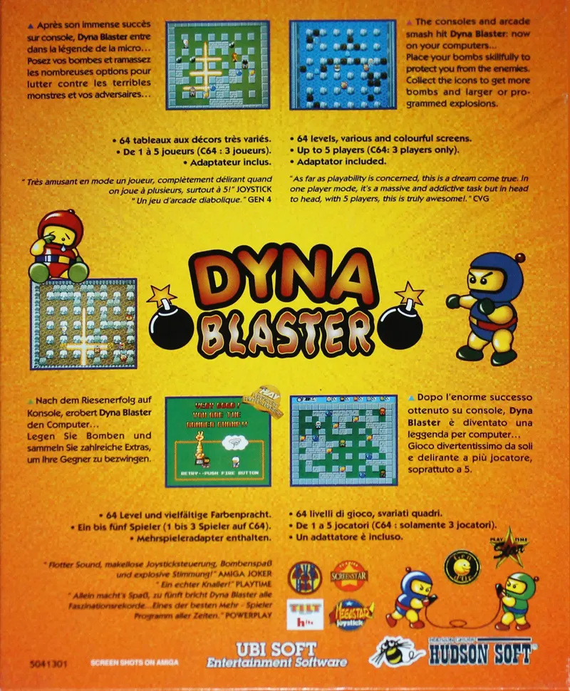 Dyna Blaster box back