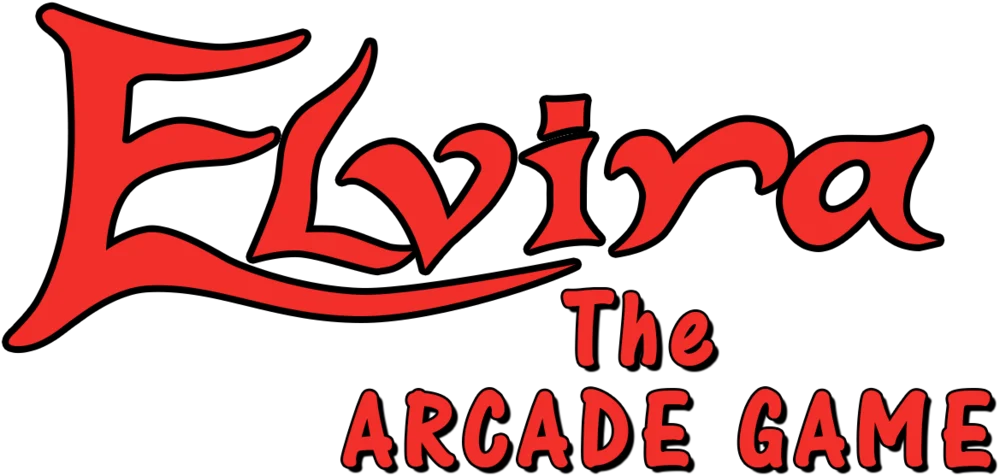 Elvira: The Arcade Game logo