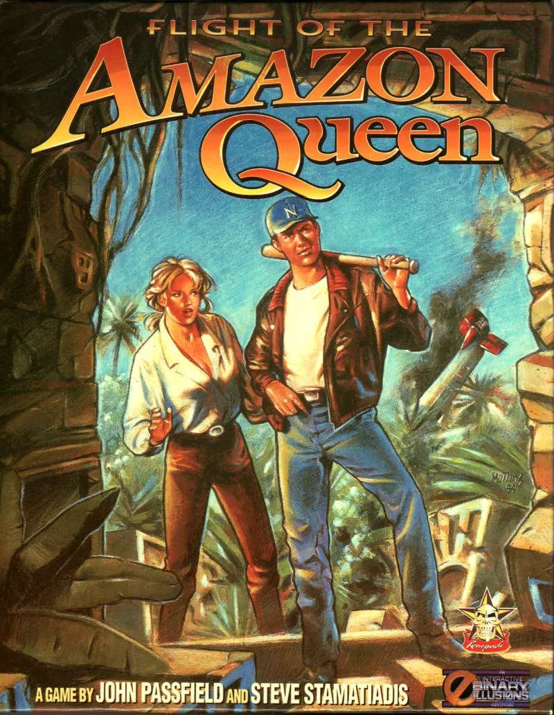 Flight of the Amazon Queen box art