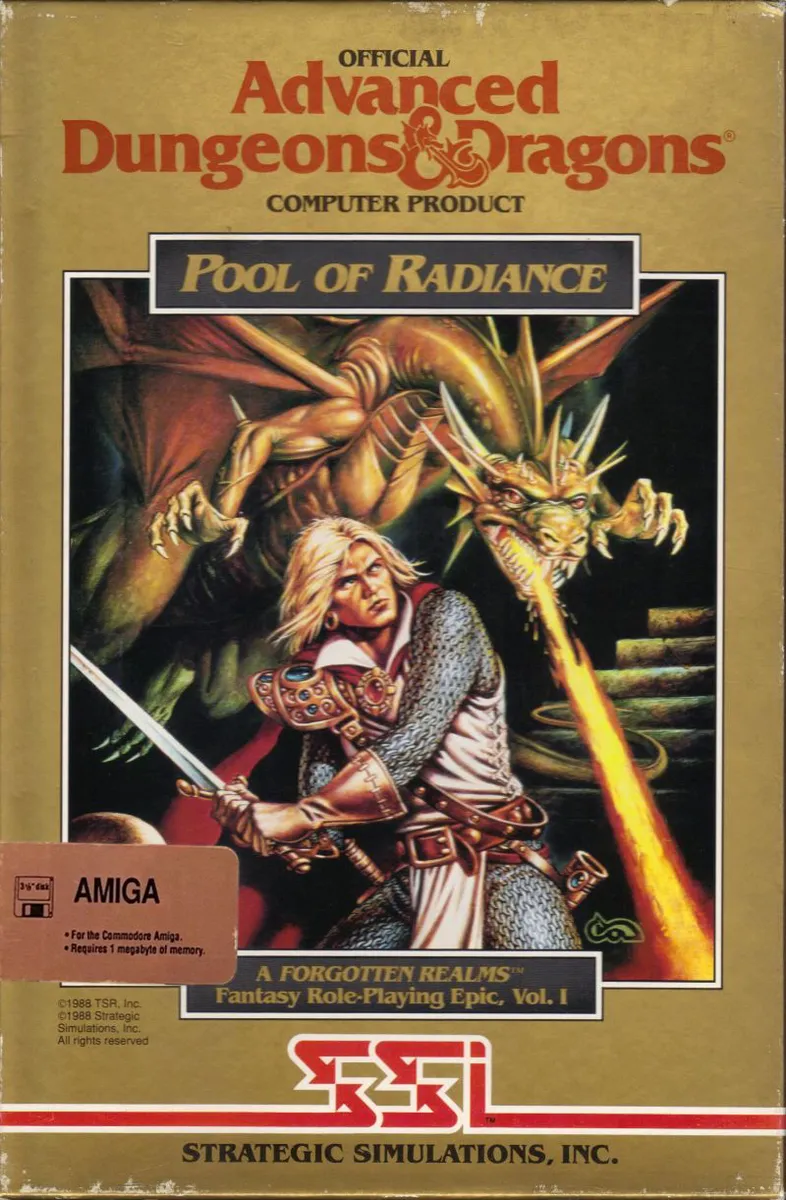Pool of Radiance box art