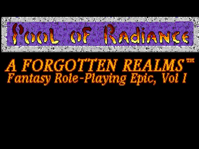 Pool of Radiance screenshot