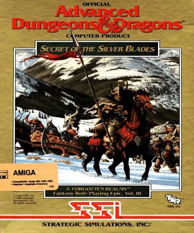 Secret Of The Silver Blades box art