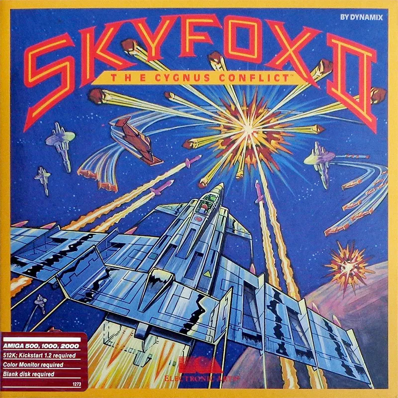 Skyfox II: The Cygnus Conflict box art