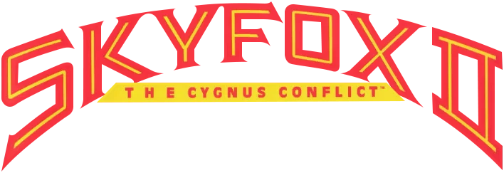 Skyfox II: The Cygnus Conflict logo