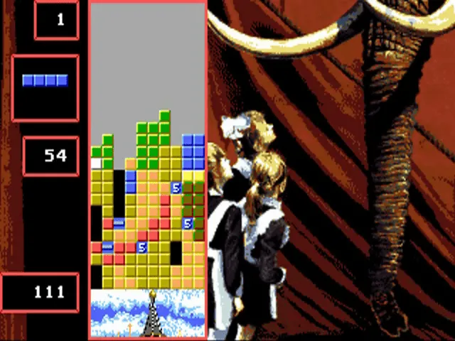 Backdrop artwork for Super Tetris