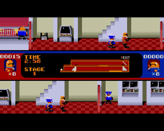Bonanza Bros. screenshot