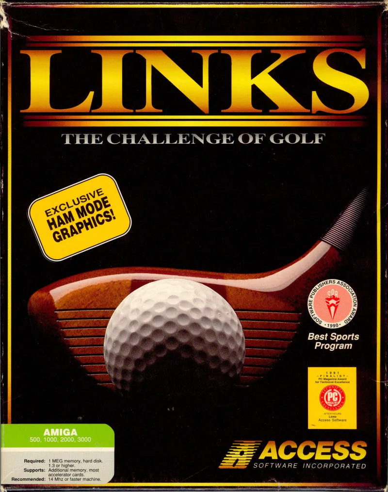 Links: The Challenge of Golf box art