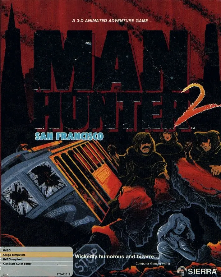 Manhunter 2: San Francisco box art