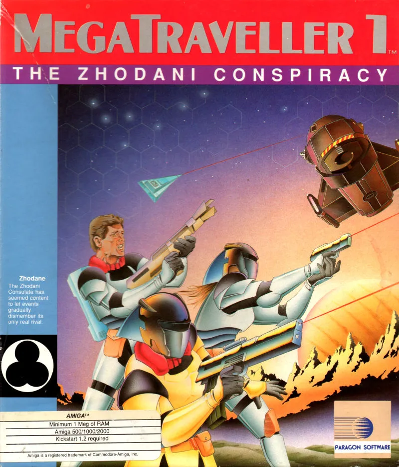MegaTraveller 1: The Zhodani Conspiracy box art