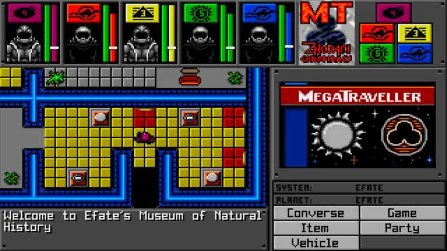 Backdrop artwork for MegaTraveller 1: The Zhodani Conspiracy
