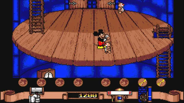 Backdrop artwork for Mickey Mouse: The Computer Game