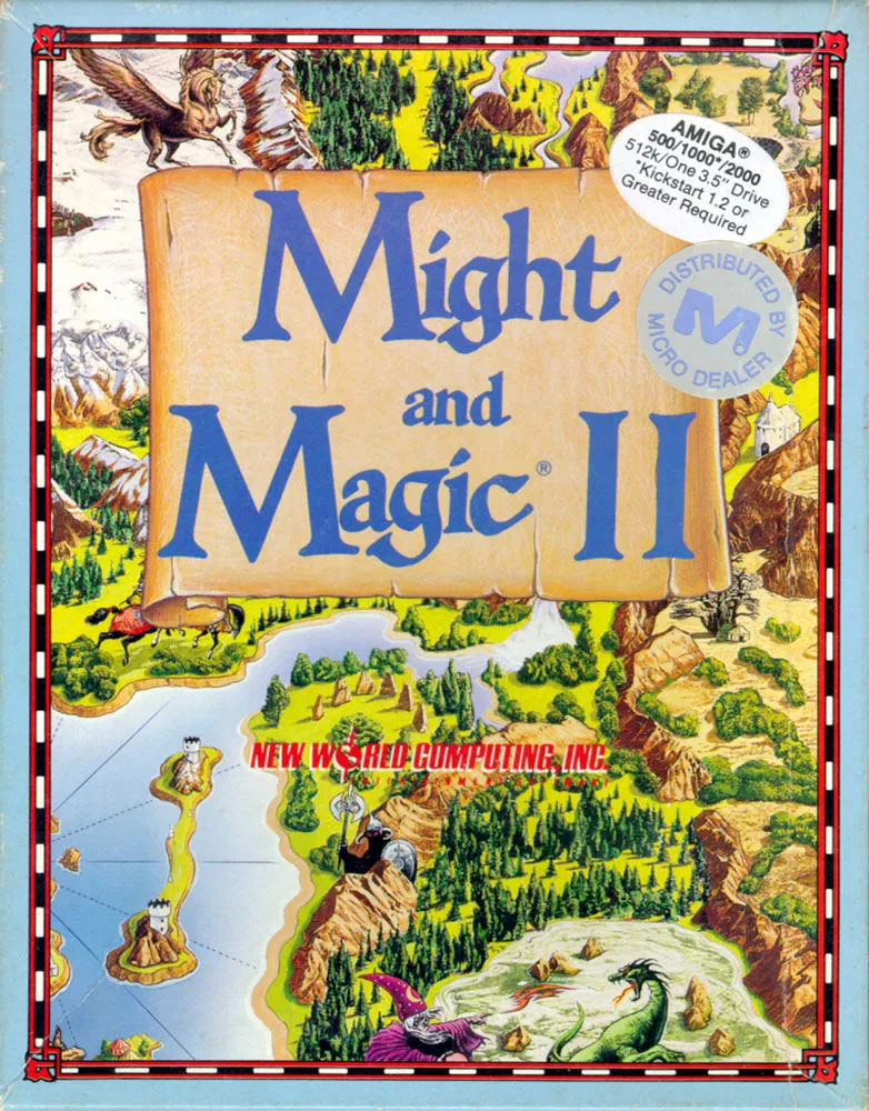 Might and Magic II box art