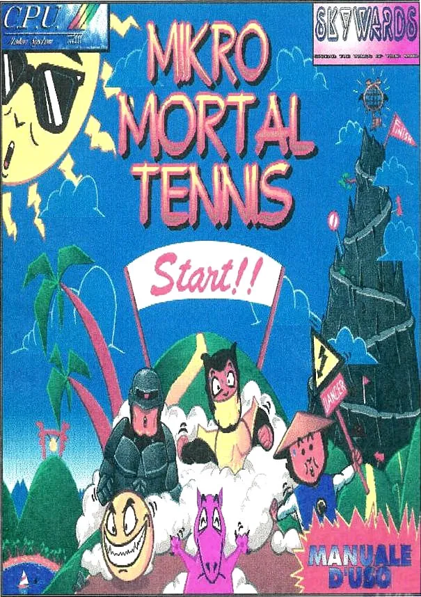 Mikro Mortal Tennis box art