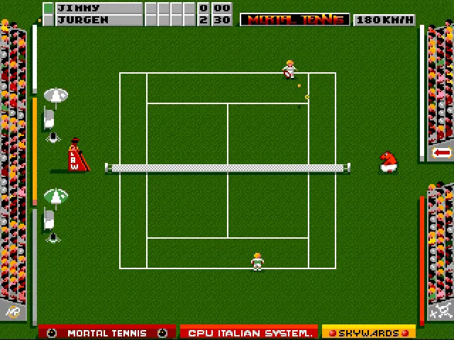 Mikro Mortal Tennis screenshot