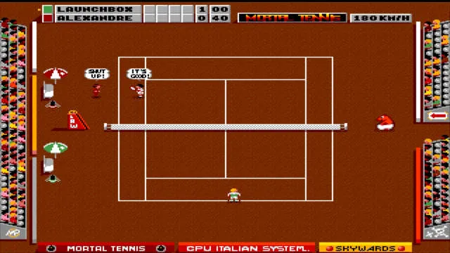 Backdrop artwork for Mikro Mortal Tennis