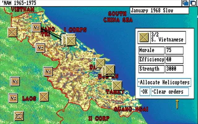 Backdrop artwork for 'Nam 1965-1975