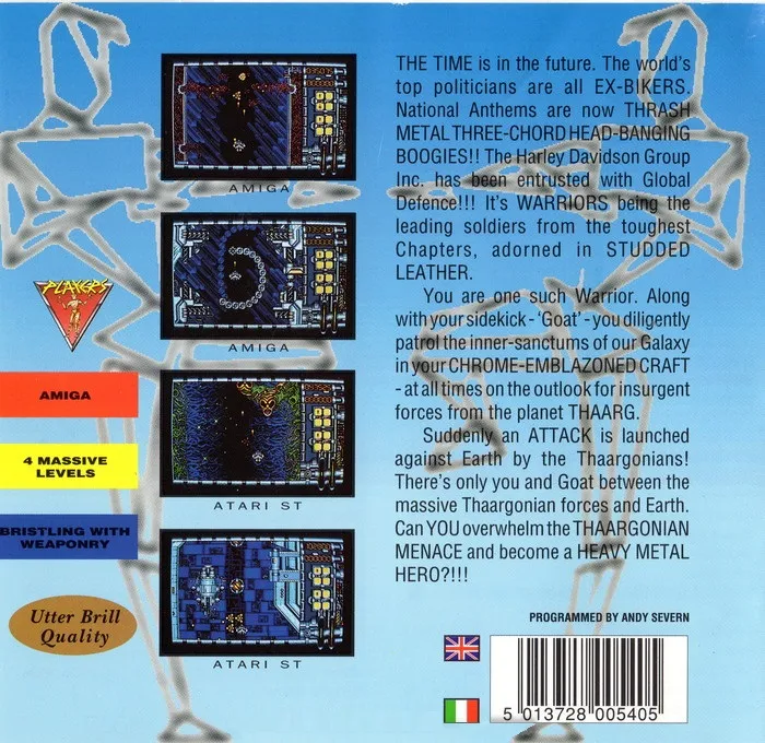 Heavy Metal Heroes box back