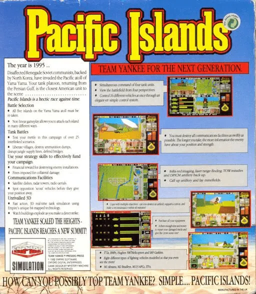 Pacific Islands box back