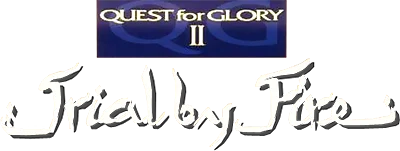 Quest for Glory II: Trial by Fire logo