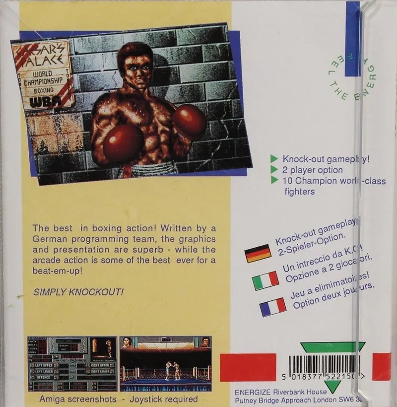 Ringside box back