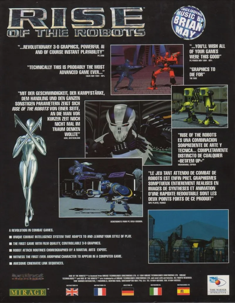 Rise of the Robots box back
