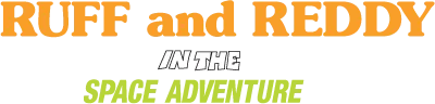 Ruff and Reddy in the Space Adventure logo