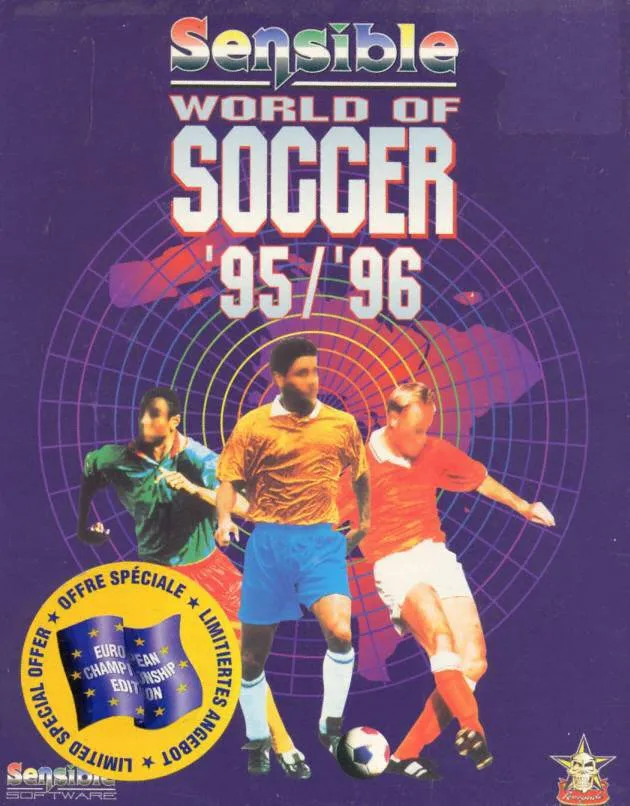Sensible World of Soccer '95/'96: European Championship Edition box art